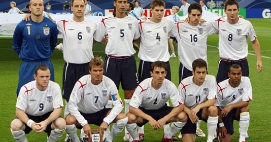Đội hình tuyển Anh xuất sắc nhất thế kỷ 21 ở từng vị trí