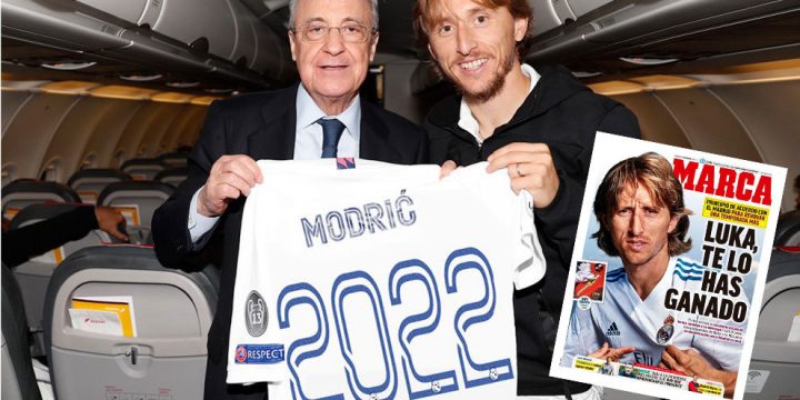Real Madrid ký hợp đồng thành công tiền vệ Luka Modric