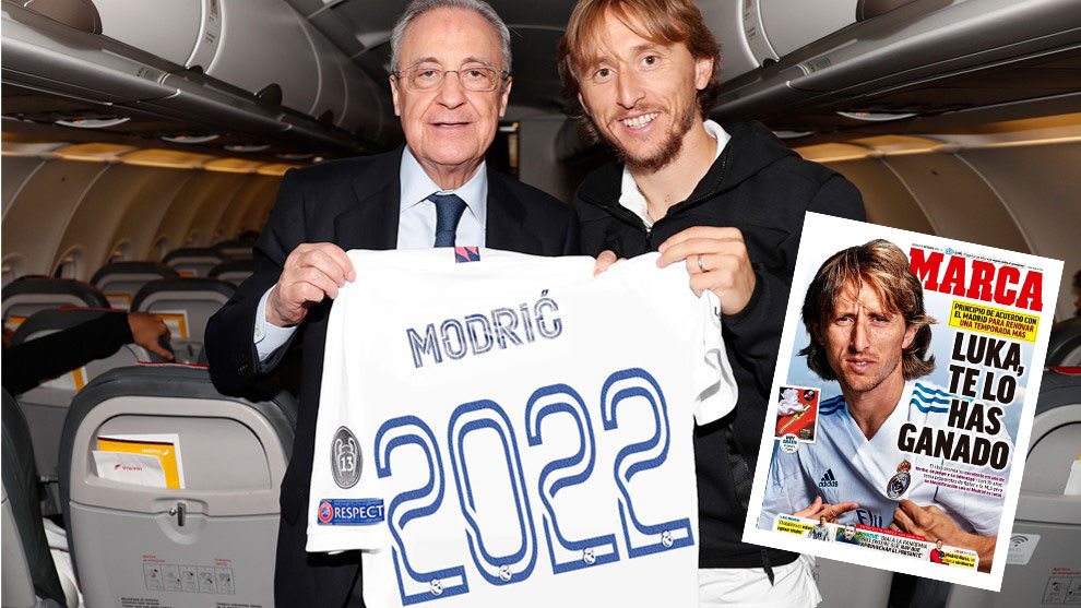 Real Madrid ký hợp đồng thành công tiền vệ Luka Modric