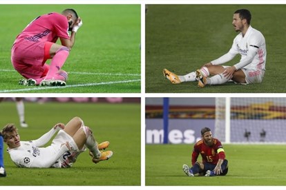 Real Madrid xui xẻo với hàng loại cầu thủ chấn thương 