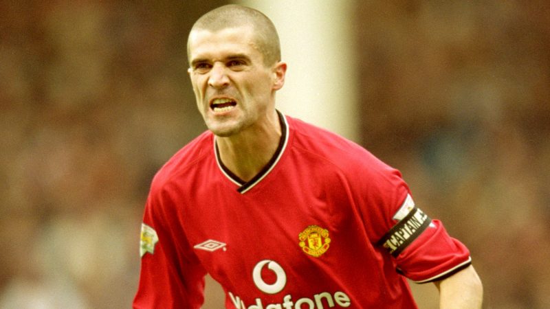 Tiền vệ Roy Keane - đội trưởng vĩ đại của M.U