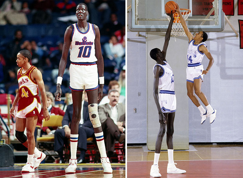 Top các cầu thủ bóng rổ có chiều cao khổng lồ nhất