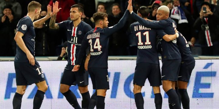Dù thắng lớn những PSG vẫn chỉ đứng thứ 3 Ligue 1