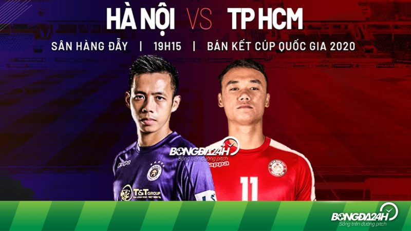 Trận đấu tranh cúp của TP.HCM và Hà Nội