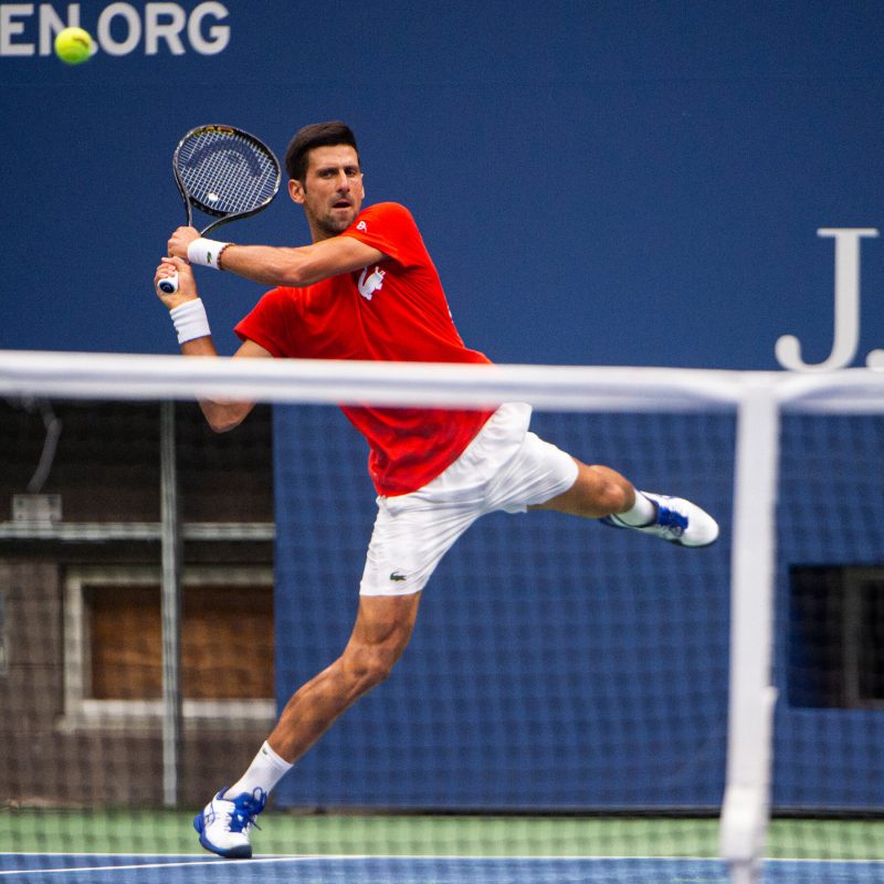 Tay vợt huyền thoại thế giới Novak Djokovic